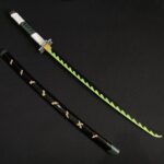 Demon Slayer Sanemi Shinazugawa Cosplay Replica Premium Life Size Wooden Katana [104 CM] || DEMON SLAYER